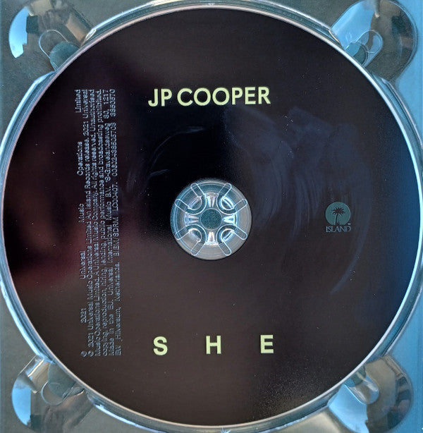 JP Cooper : She (CD, Album)
