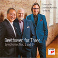 Emanuel Ax, Λεωνίδας Καβάκος, Yo-Yo Ma, Ludwig van Beethoven : Beethoven for Three - Symphonies Nos. 2 and 5 (CD)