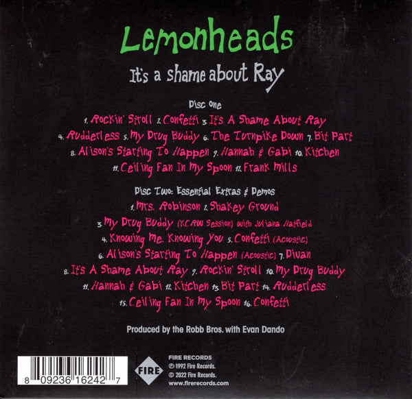 The Lemonheads : It's A Shame About Ray (CD, Album, RE, RM + CD, Comp + 30t)