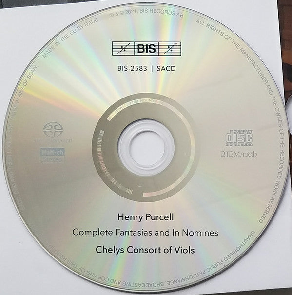 Henry Purcell, Chelys Consort Of Viols : Fantazias (SACD, Hybrid, Multichannel, Eco)