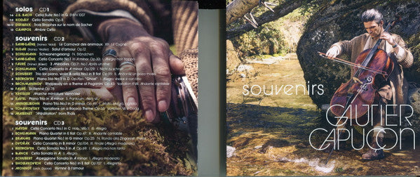Gautier Capuçon : Souvenirs (3xCD)