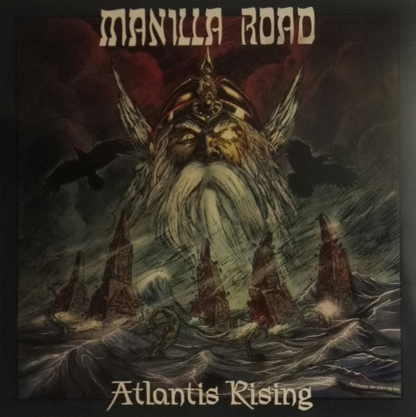 Manilla Road : Atlantis Rising (LP, Album, Ltd, RE, RP, Blu)