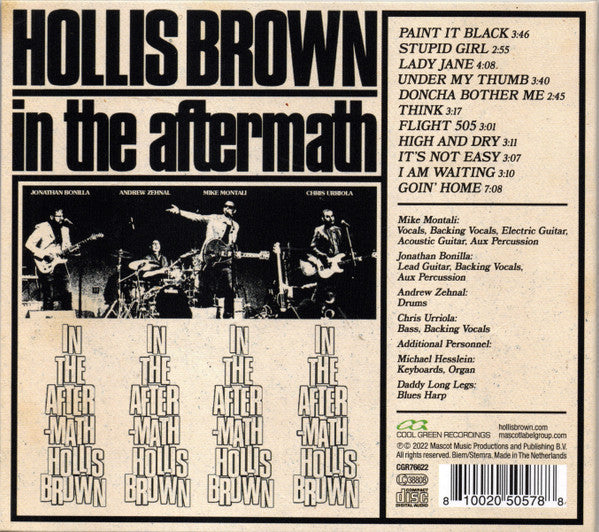 Hollis Brown (2) : In The Aftermath (CD, Album)