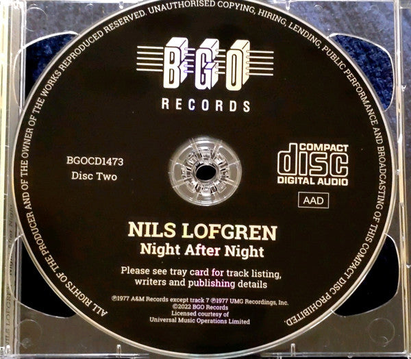 Nils Lofgren : Night After Night (2xCD, Album, RE, RM)