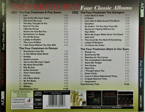 The Four Freshmen : Four Classic Albums (2xCD, Comp, RM)