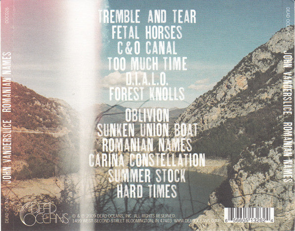 John Vanderslice : Romanian Names (CD, Album)
