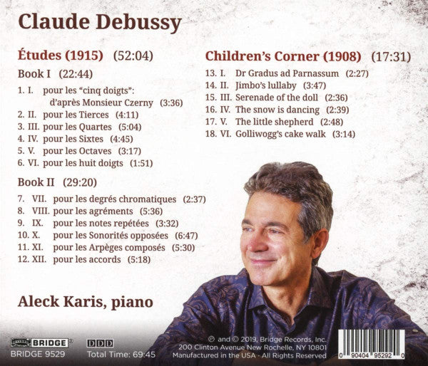 Claude Debussy, Aleck Karis : Études - Children's Corner (CD, Album)