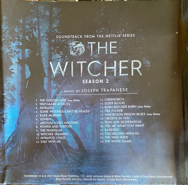 Joseph Trapanese : The Witcher: Season 2 (Soundtrack From The Netflix Series) (CD, Album)