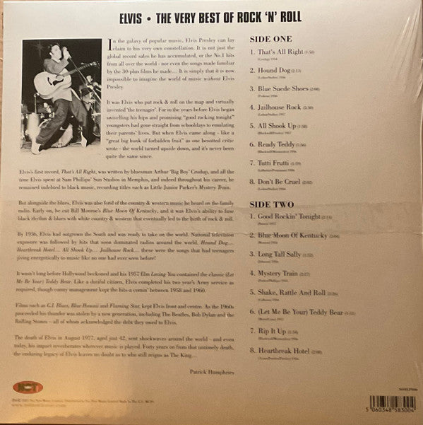Elvis Presley : The Very Best Of Rock 'N' Roll (LP, Comp, Pur)