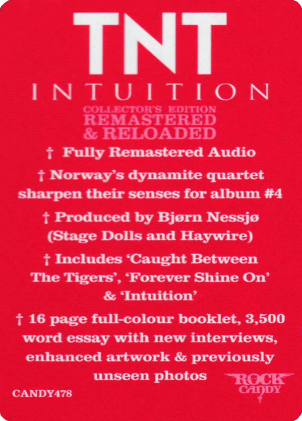 TNT (15) : Intuition (CD, Album, RE, RM)