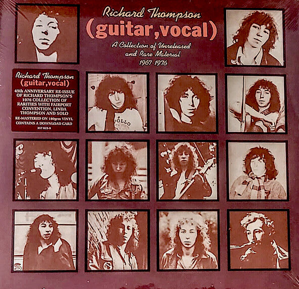 Richard Thompson : (Guitar, Vocal) A Collection Of Unreleased And Rare Material 1967-1976 (2xLP, Comp, RE, RM, 180)