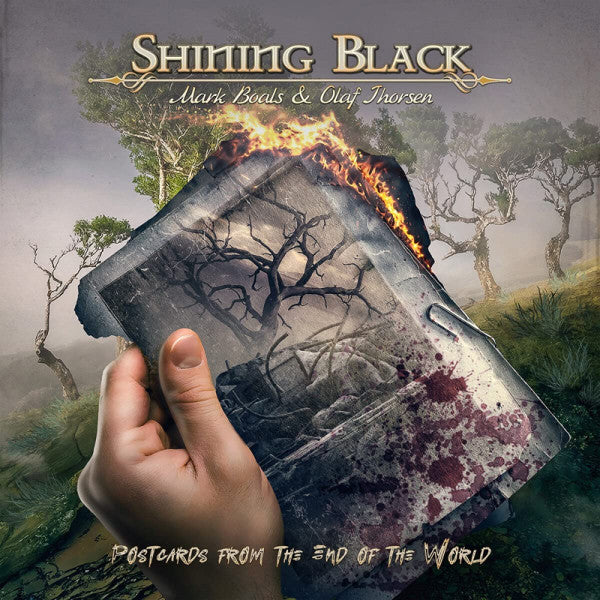 Shining Black, Mark Boals & Olaf Thorsen : Postcards From The End Of The World (CD, Album)