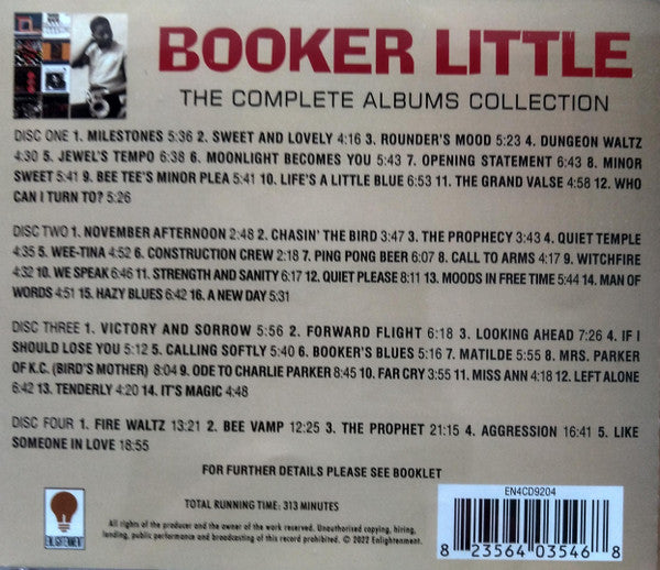 Booker Little : The Complete Albums Collection (4xCD, Comp, Mono, RM)