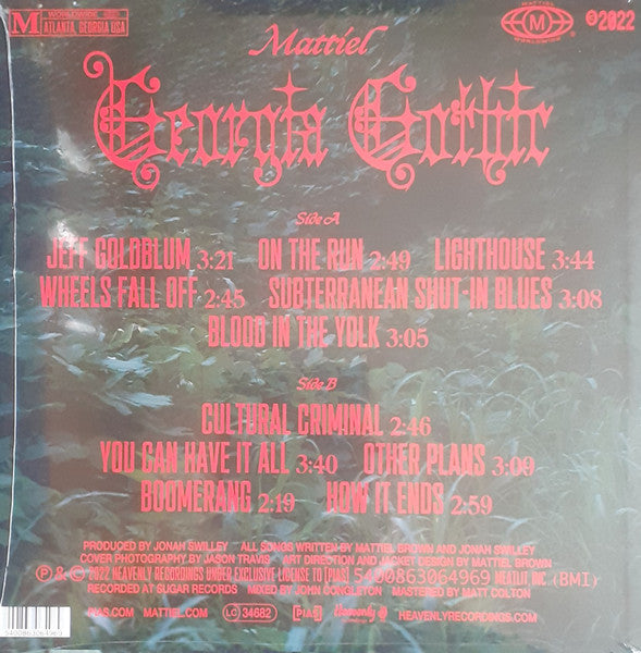 Mattiel : Georgia Gothic (LP, Ltd, Cle)