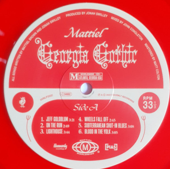 Mattiel : Georgia Gothic (LP, Ltd, Cle)