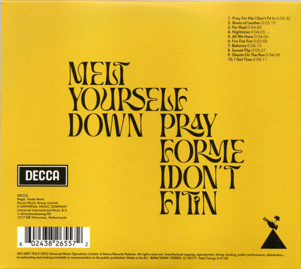 Melt Yourself Down : Pray For Me I Don't Fit In (CD, Album)