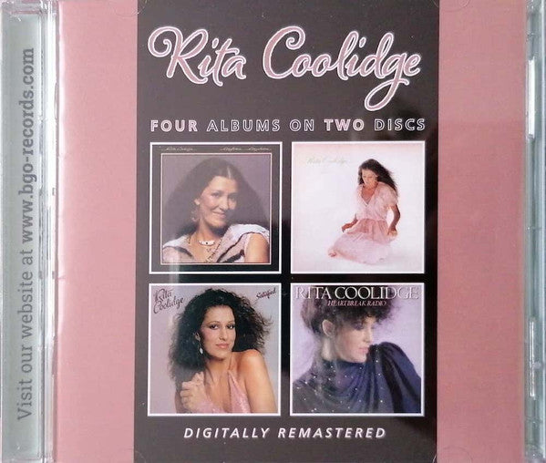 Rita Coolidge : Anytime... Anywhere / Love Me Again / Satisfied / Heartbreak Radio (2xCD, Comp, RE, RM)