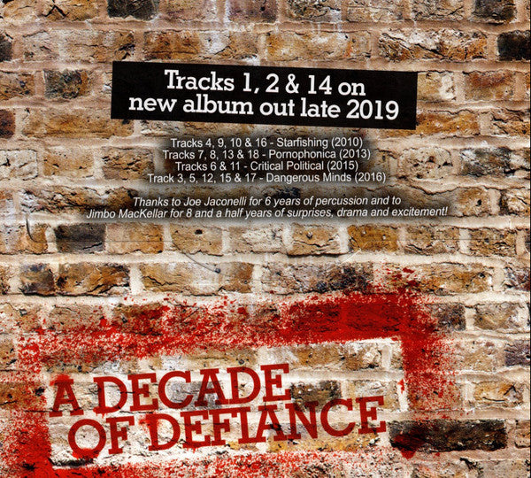 The Media Whores : A Decade Of Defiance (CD, Comp)