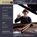 Johann Sebastian Bach, Franz Liszt, George Gershwin, Alessandro Taverna : Virtuoso Piano Transcriptions (CD, Album)