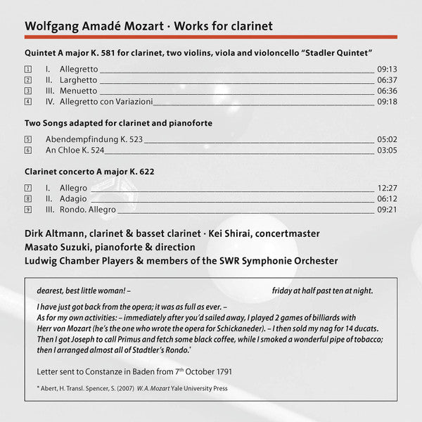Wolfgang Amadeus Mozart, Netherlands Chamber Orchestra, Gordan Nikolitch : Violin Concerto KV 207 & KV 219 (SACD, Hybrid, Multichannel, Album)