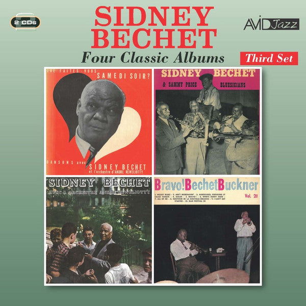 Sidney Bechet : Four Classic Albums - Third Set (2xCD, Comp, Mono, RM)