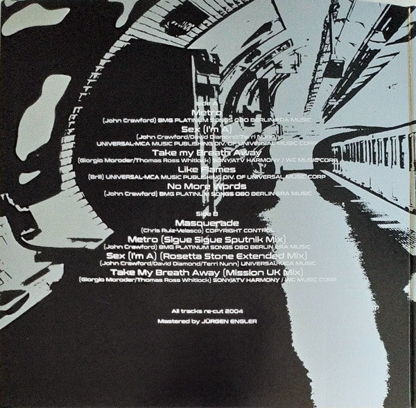 Berlin : Metro Greatest Hits (LP, Comp, Ltd, RE, Pin)