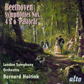Ludwig van Beethoven, London Symphony Orchestra, Bernard Haitink : Symphonies Nos. 4 & 6 "Pastoral" (CD, Album, Comp, RM)