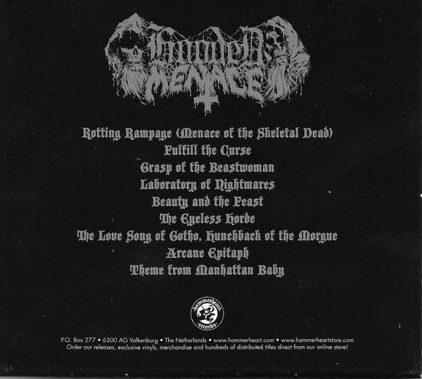 Hooded Menace : Fulfill The Curse (CD, Album, RE, O-c)