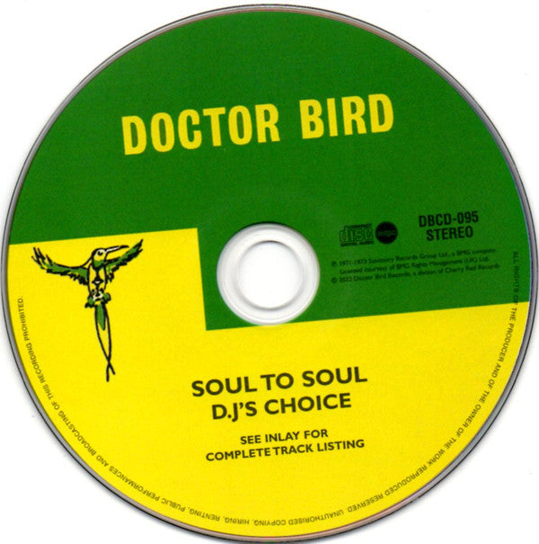 Various : Soul To Soul - D.J's Choice (CD, Comp, RE)
