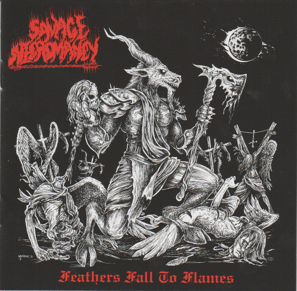 Savage Necromancy : Feathers Fall To Flames  (CD, Album)