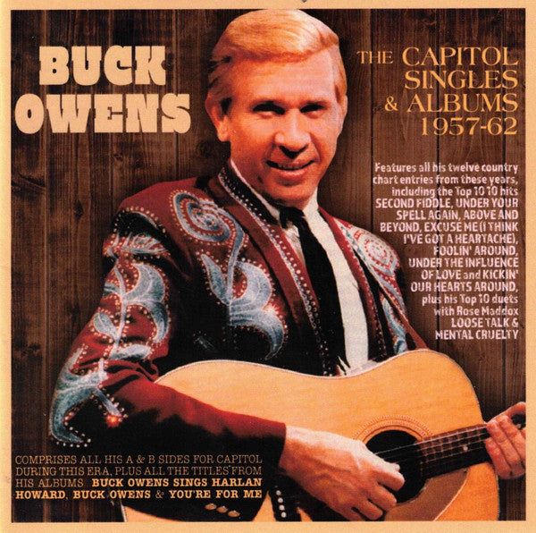 Buck Owens : The Capitol Singles & Albums 1957-62 (2xCD, Comp)