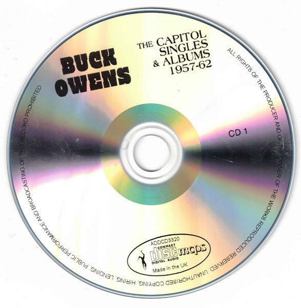 Buck Owens : The Capitol Singles & Albums 1957-62 (2xCD, Comp)