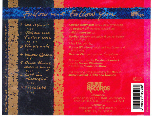 Karsten Houmark Group : Follow Me, Follow You (CD, Album)