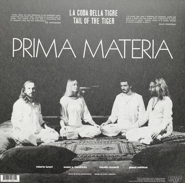 Prima Materia (3) : La Coda Della Tigre - Tail Of The Tiger (LP)