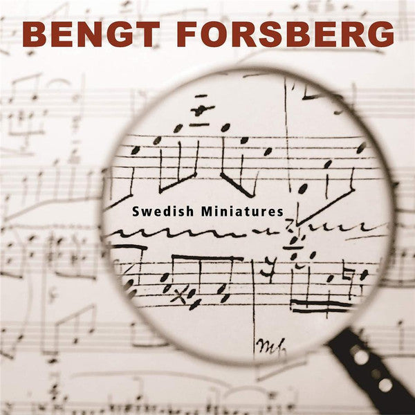 Bengt Forsberg : Swedish Miniatures (CD, Album)