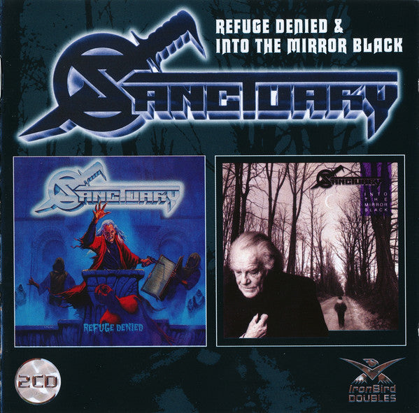 Sanctuary (4) : Refuge Denied / Into The Mirror Black (CD, Album, RE, RM + CD, Album, RE, RM + Comp)