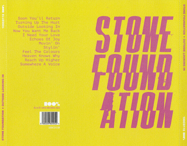 Stone Foundation : Outside Looking In (CD, Album)