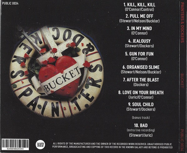 Painters And Dockers : Bucket (CD, Album, RE)