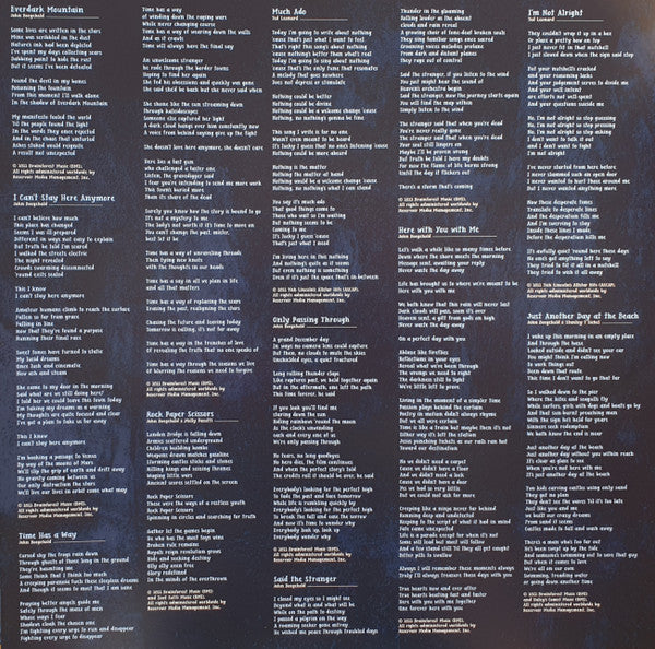 Pattern-Seeking Animals : Only Passing Through (LP + LP, S/Sided, Etch + Album + CD, Album)