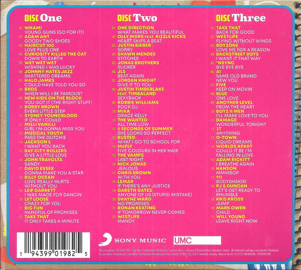 Various : Let's Hear It For The Boys (3xCD, Comp)