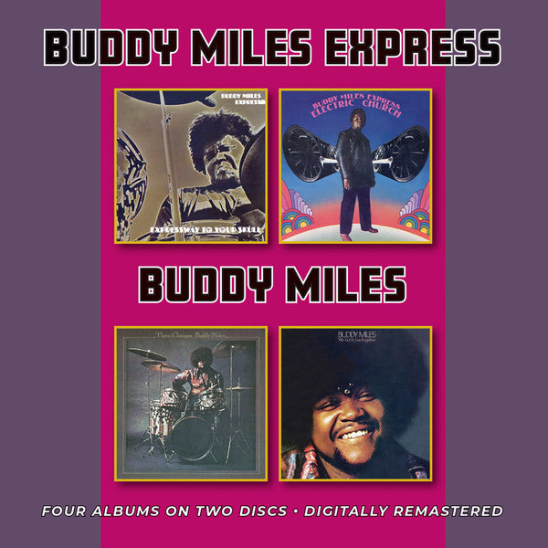 Buddy Miles Express, Buddy Miles : Expressway To Your Skull / Electric Church / Them Changes / We Got To Live Together (2xCD, Comp, RM)