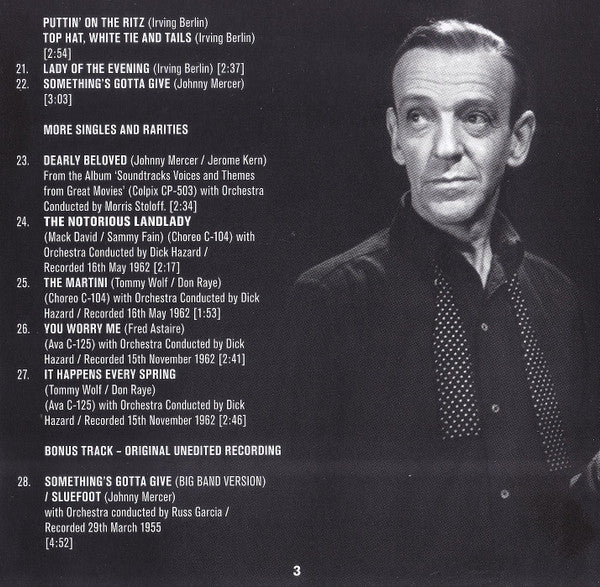 Fred Astaire : The Complete Studio Recordings - 1955-1962 (CDr, Comp, Mono)
