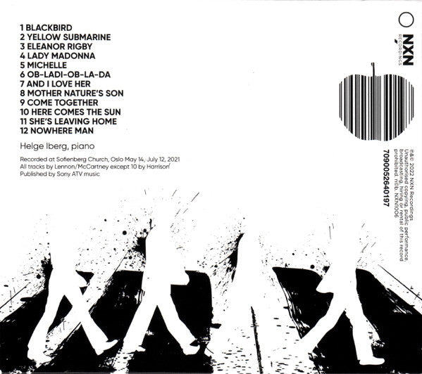 Helge Iberg : The Black On White Album (CD, Album)