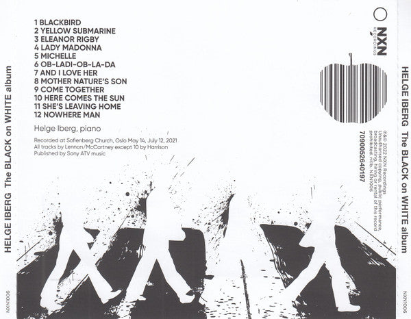Helge Iberg : The Black On White Album (CD, Album)