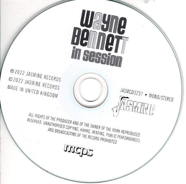 Wayne Bennett (2) : In Session - 1950-1961 (CDr, Comp, Mono)