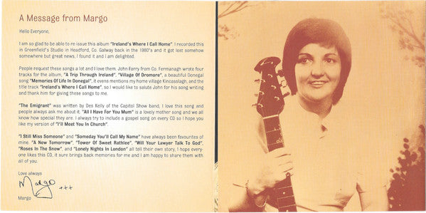 Margo (7) : Ireland's Where I Call Home (CD, Album, RE)