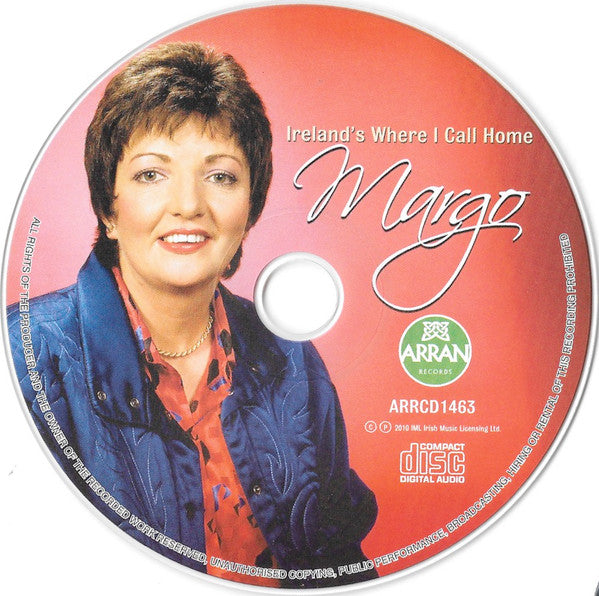 Margo (7) : Ireland's Where I Call Home (CD, Album, RE)