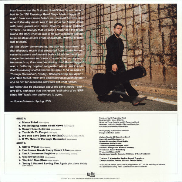 Eli "Paperboy" Reed : Down Every Road (LP, Album)
