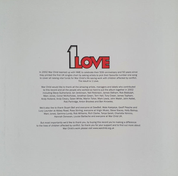 Various : 1 Love (2xLP, Album, Comp, Ltd, RE, Yel)