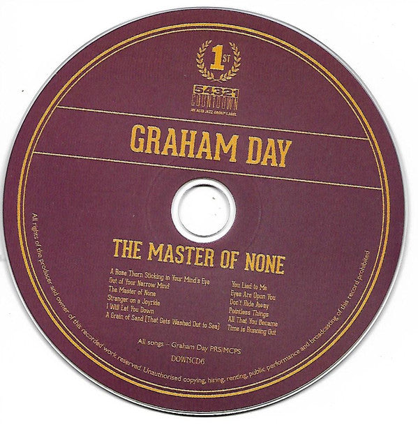 Graham Day : The Master Of None (CD, Album)